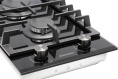 Газовая варочная панель NORDFROST HM 3023 B,  2 конфорки,  закаленное стекло,  черный