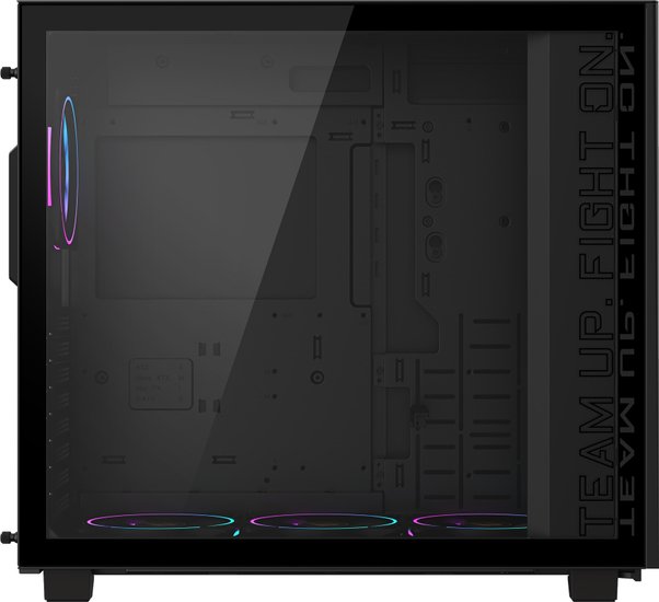Корпус для ПК Gigabyte AORUS C400G MidTower, ATX, USB-C x1, USB 3.0 x2, Audio I/O, Black,TG GB-AC400G