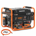 Гибридный генератор Daewoo Master GDA 3500 DFE, 220 В, 3.2кВт