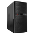 Корпус MiniTower Powerman ES722 Black PM-400ATX 2*USB 2.0,HD,Audio mATX 6111491