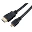 PERFEO Кабель HDMI A вилка - HDMI D (micro HDMI) вилка, ver.1.4, длина 2 м. (H1102)