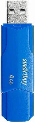 Накопитель SmartBuy Clue SB4GBCLU-BU USB2.0 Flash Drive 4Gb (RTL)