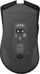 Мышь беспроводная GMNG GG-MS400WO, игровая, радио, оптическая, USB, 10000dpi, черный [1899942]