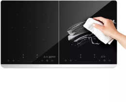 Плита Инфракрасная Kitfort КТ-147 черный/серебристый стеклокерамика настольная