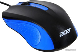 Мышь Acer OMW011 черный/синий оптическая 1200dpi USB 3but ZL.MCEEE.002