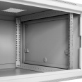 Шкаф телекоммуникационный 19" настенный 6U ExeGate EC-WM-6U.600.M.GREY (19”, 6U, 600x600x370mm (ШхГхВ), передняя дверь металл, съемные боковые панели, пыле- и влагозащита IP23, светло-серый RAL 7035) EX298612RUS