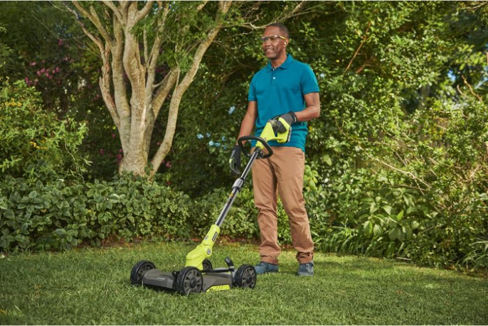 Триммер-газонокосилка Ryobi ONE+ 18В RY18LMC30A-0 5133005917