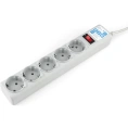 Сетевой фильтр 3м 5роз серый Power Cube SPG-B-10