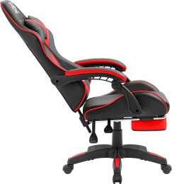 Defender игровое кресло Minion чер/крас,класс 4,PU,подножка,64325