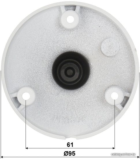 Кронштейн Dahua DH-PFB110W для камер видеонаблюдения, настенный, нагрузка до 1кг, цвет белый
