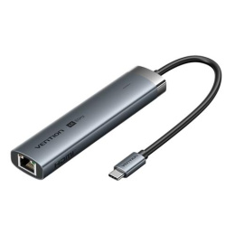 Мультифункциональный хаб Vention USB-C 6 в 1, шт. TGNHB