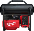 Компрессор Milwaukee M18 FAC-0 FUEL 4933472166 воздушный, питание: аккумулятор, 18 В, максимальное давление: 9.3 атм, производительность: 48 л/мин, емкость ресивера: 2 л