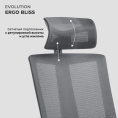 Кресло компьютерное EVOLUTION ERGO BLISS Black