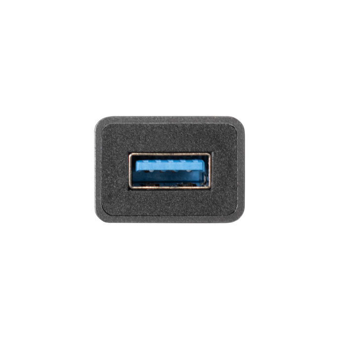 USB-Хаб (концентратор) 4-в-1 ExeGate DUB-4TC (кабель-адаптер USB Type C --> 4xUSB3.0, Plug&Play, корпус алюминиевый, серебристый) EX293987RUS