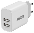 Сетевое зарядное устройство Wiiix UNN-1-2-04-W,  USB-C, 2.4A, белый