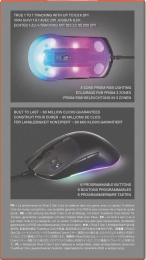 Мышь проводная SteelSeries Rival 3 Gen 2, игровая, оптическая, USB, 8500dpi, черный [62515]