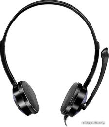 Наушники Sven AP-151MV Black SV-015312 20 Гц - 20 кГц, 105 дБ, разъем 3,5 мм 4 pin для подключения к ПК, регулятор уровня громкости на кабеле