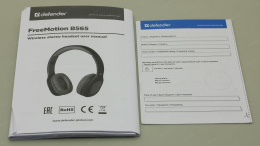 Bluetooth-гарнитура Наушники с микрофоном Defender FreeMotion B565 Bluetooth 5.0, срегул. громкости 63565