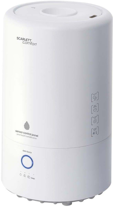 Увлажнитель воздуха ультразвуковой Scarlett SC-AH986E24, 4л, белый