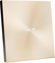 Оптический привод DVD-RW ASUS SDRW-08U8M-U, внешний, USB Type-C, золотистый,  Ret [sdrw-08u8m-u/gold/g/as]