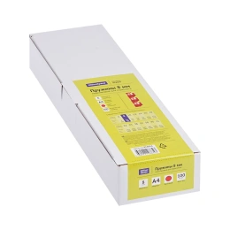 Пластиковые пружины OfficeSpace D=08 мм, красный, 100 шт PC8834