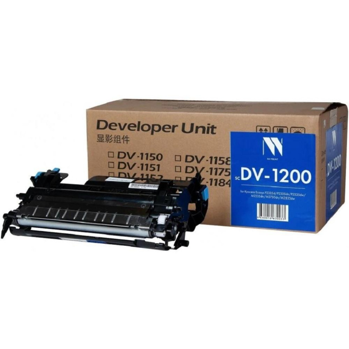 NV Print DV-1200 Блок проявки для Kyocera Ecosys P2335d/P2335dn/P2335dw/M2235dn/M2735dn/M2835dw 100000k (NV-DV-1200)