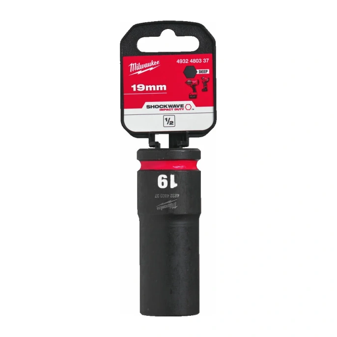 Головка ударная удлиненная ShW 19 мм, 1/2" Milwaukee 4932480337