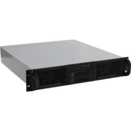 Серверный корпус 2U Procase RE204-D0H8-A-45 ,0x5.25+8HDD,черный,без блока питания 2U,2U-redundant ,глубина 450мм,ATX 12"x9.6"