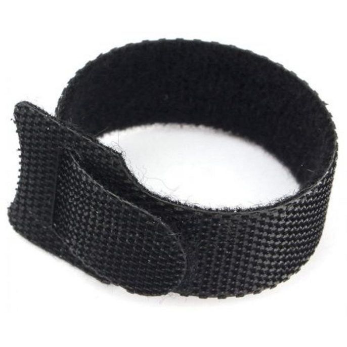 Cablexpert Хомуты-липучки на основе ленты Velcro® VT-200x11BK 200 x 11 мм, черные 12 шт.