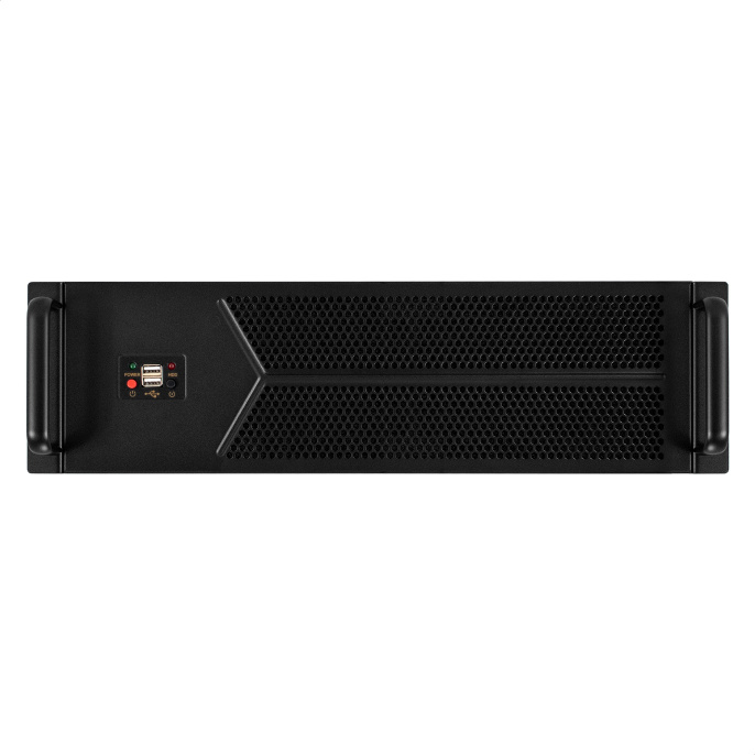 Серверный корпус ExeGate Pro 3U450-12 <RM 19", высота 3U, глубина 450, БП 2U-700ADS, 2*USB> EX298410RUS
