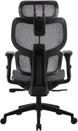 Кресло Cactus Cs-Mc555 черный/серый сетка с подголов. крестов. пластик пластик черный