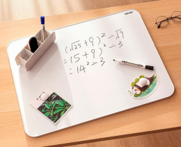 Доска магнитно-маркерная Deli 50025 серебристый 45x60см