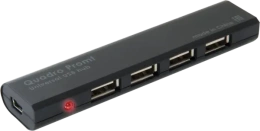 Универсальный USB разветвитель Defender Quadro Promt USB 2.0, 4 порта 83200