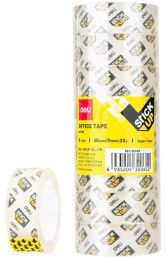 Клейкая лента Deli 18мм, 27м, E30065