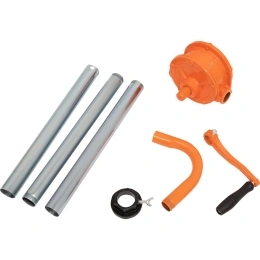 Насос перекачки топлива бочковой ручной роторный Металлический сплав Gigant, 25л/мин, 1500л/час, GRF-145