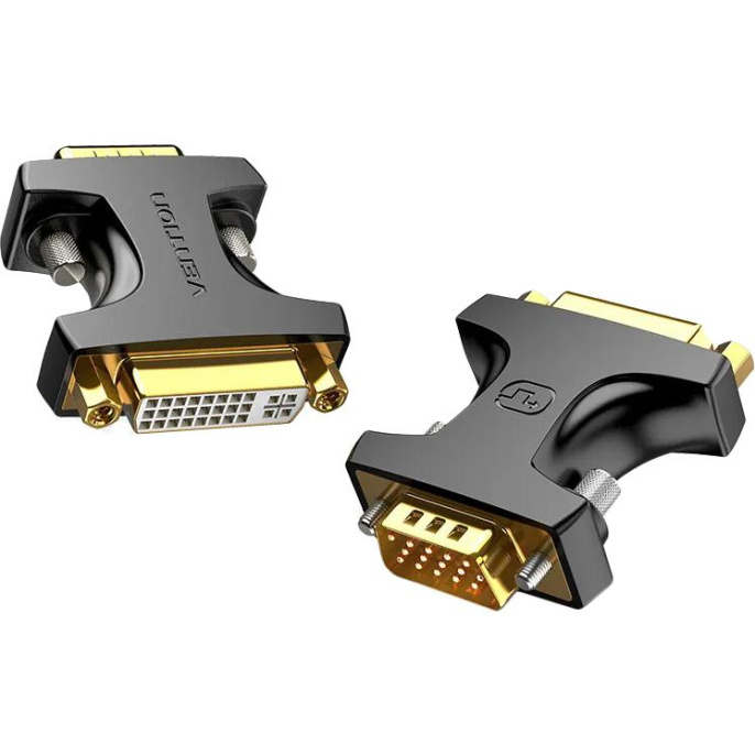 Адаптер-переходник Vention DVI-I 24+5F/ VGA 15M DDDB0