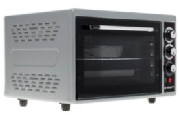 KRAFT KF-MO 3803 KGR Мини-печь, 38 л, серый