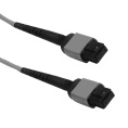 Кабель Fibertrade FT-FC-12-MPOF/APC-MPOF/APC-SM-PB-LowLoss-1.5, Кабель оптический, MPO/APC female -MPO/APC female , 12 волокон, одномодовое SM OS1/OS2 , 9/125, высококачественная полировка наконечников и минимальные потери, полярность В, 1,5 метра FT-FC-