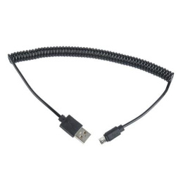 Cablexpert Кабель USB 2.0 Pro, AM/microBM 5P, 1.8м, витой, черный, пакет CC-mUSB2C-AMBM-6