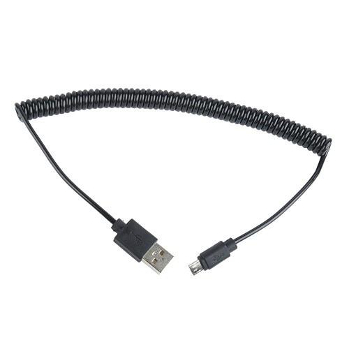 Cablexpert Кабель USB 2.0 Pro, AM/microBM 5P, 1.8м, витой, черный, пакет CC-mUSB2C-AMBM-6