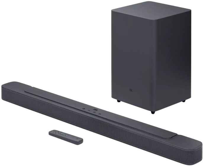 Саундбар JBL Deep Bass 2.1 100Вт +200Вт черный