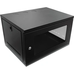 Телекоммуникационный шкаф 5Bites 6U / 540x400 / WALL / BLACK TC5405-06B