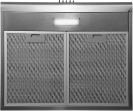 Вытяжка козырьковая Hyundai HFH 6130 IX нержавеющая сталь управление: кнопочное 1 мотор