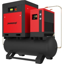 Винтовой компрессор HARRISON с осушителем и ресивером 500 л, 1500 л/мин, 8 бар, 11 кВт, HRS-941500TD5