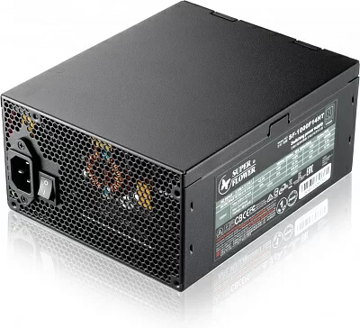 Блок питания 1000 Ватт Super Flower. Super Flower Power Supply Leadex Titanium, 1000W, ATX, 140mm, 12xSATA, 6xPCI-E(6+2), 2xPCI-E(6), APFC, 80+ Titanium, Full Modular SF-1000F14HT