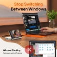 Док-станция CABLETIME CB09W (CT-DKS9-PW) для настольного экрана