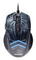 Мышь проводная GMNG XM007, игровая, оптическая, USB, 10000dpi, черный и серый