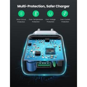 Зарядное устройство UGREEN CD122 (10133) USB-A QC 3.0 18W Fast Charger EU. Цвет: белый