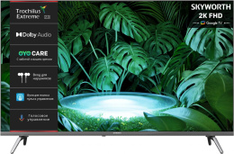 40" Телевизор SKYWORTH 40E55G FULL HD, СМАРТ ТВ, Google TV, черный