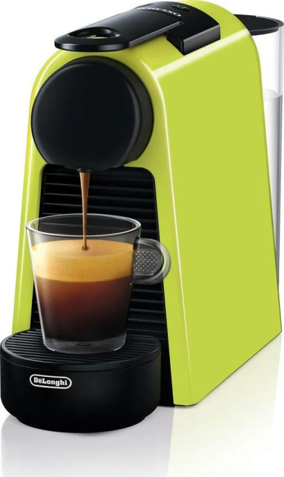 Капсульная кофеварка DeLonghi Nespresso Essenza EN85.L, 1260Вт, цвет: лайм [en85.lime]